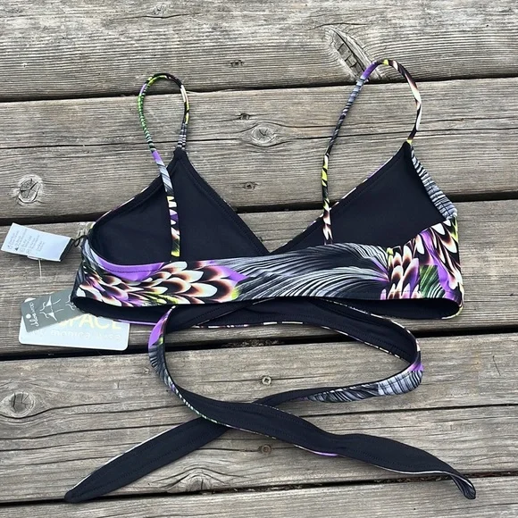 NWT L*Space Chloe Wrap Top - Picture 5 of 6